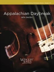 Appalachian Daybreak Orchestra sheet music cover Thumbnail